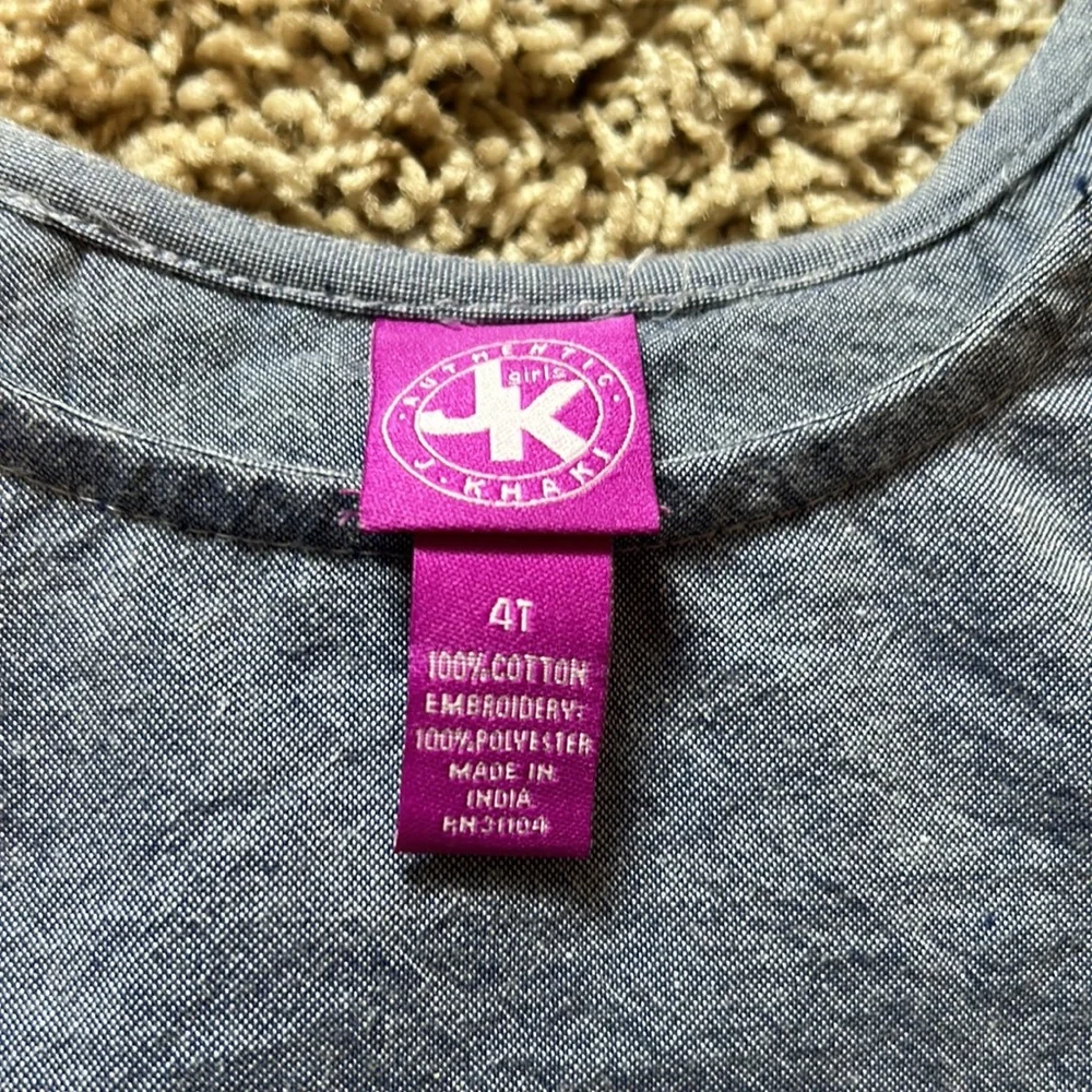 Girls summer/spring dress all in size 4/4T no stains - Picture 7 of 11